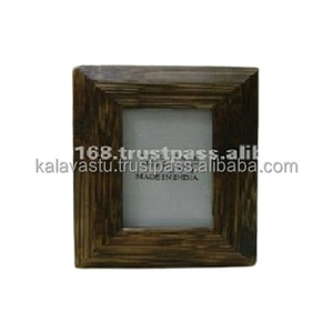 Stylish Resin & Metal Photo <b>Frame</b> in <b>4x6</b> 5x7 6x8 Sizes Classic Wooden Design With Bone & Horn Options - Product Image 3