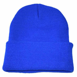 Beanies de vida diaria personalizados, 100% acrílico, Color sólido, moda de estilo Oem - Product Image 3