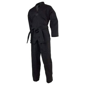 Personalizable Ultraligero Duradero Transpirable Poliéster Algodón Gi Traje Maestro Uniforme para Taekwondo Servicio OEM Desgaste de artes marciales - Product Image 1