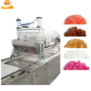 Succo di alta qualità popping boba machine per fare agar jelly ball croccante bobo piccola linea di produzione popping boba per tè al latte - Product Image 6
