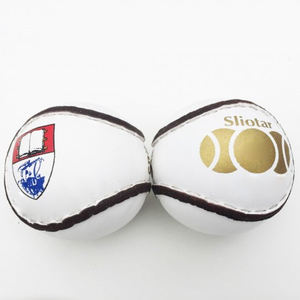 CHAMPIONSHIP SLIOTARS Hurling Ball-Couverture en cuir Couleur et logo personnalisés Équipement d'entraînement - Product Image 1