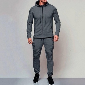 Survêtements d'hiver décontractés à capuche en coton 100% pour hommes avec fermeture éclair par EVERGLOW - Product Image 5
