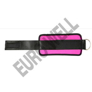 Bretelles de cheville de dernière conception pour les machines à câble Poignets de cheville rembourrés en néoprène souple à anneau en D pour les jambes - Product Image 2