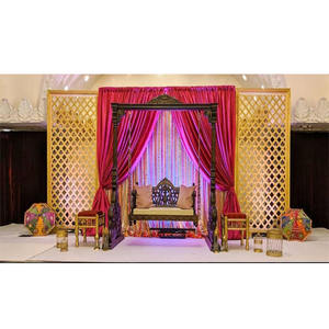Muslim Nikah Heena Party Stage <b>Decoration</b> Pakistani Wedding <b>Mehndi</b> Night Stage Decor Affordable <b>Mehndi</b>/Sangeet Event Stage Decor - Product Image 1