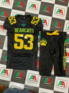 2023 Custom Sublimation Embroidery American Football Uniform Jersey Pants Compression Bags Socks <b>Headband</b> Plus Size Good Price - Product Image 6