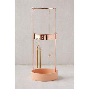 Porte-bijoux décoratif pour la maison, base en marbre, avec des fournitures en métal, inde - Product Image 5