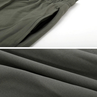 Short court pour hommes, Bermuda en Polyester/Nylon, décontracté, teint uni, tendance, haute qualité, avec embout en métal et cordon de serrage