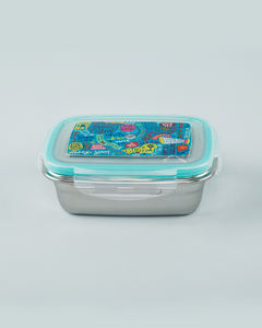 king International Best Stainless Steel Candy Color Lunch <b>Box</b>/ Cartoon Print Tiffin <b>Box</b> - Product Image 3