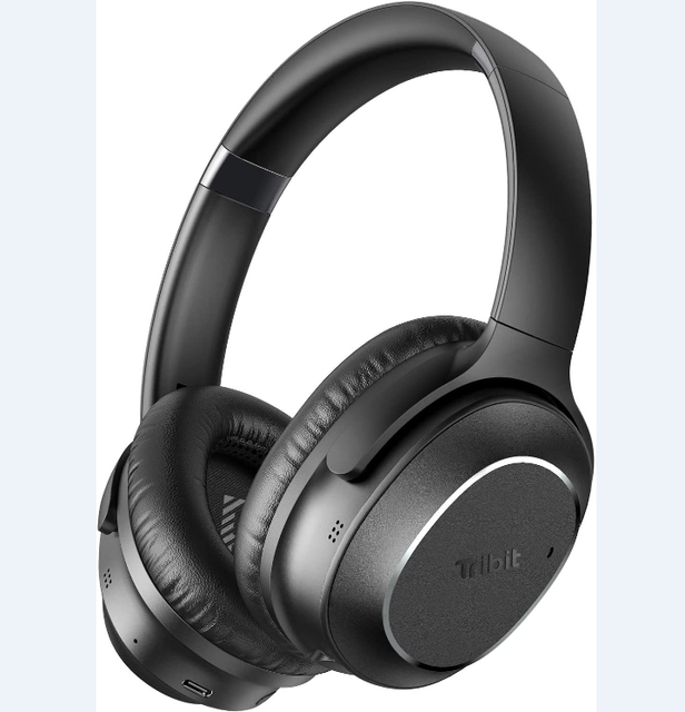 Tribit QuietPlus 72 ANC Wireless Headphone Foldable Over Ear Bt Headphone for Airplane Travel Work