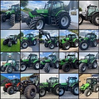 Traktor Pertanian DEUTZ FAHR 85HP 4WD dengan Mesin Penggerak Gigi & Pompa untuk Penggunaan Pertanian