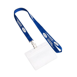 Lanière à double clip avec logo personnalisé imprimé et clip de type bulldog - Product Image 5