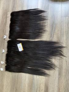 Straight <b>Closure</b> and Frontal HD <b>Lace</b> From 100% Human Hair Vietnam Raw Hair Extension - Product Image 5