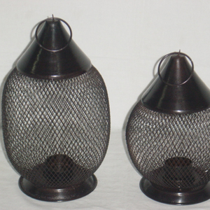 Linterna de alambre de forma redonda - Product Image 1