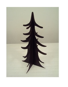 Arbre de Noël en métal noir pour décor de Table de pièce maîtresse décorative de Noël pour la maison hôtel Restaurant hôtel bureau Table décor utilisation - Product Image 1