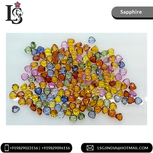 100% Tự Nhiên Chất Lượng Tốt Đa Sapphire Hiệu Chuẩn Kích Thước 3-4Mm Hình Trái Tim Lỏng Đá Quý Để Làm Đồ Trang Sức Tại Giá Tốt Nhất - Product Image 2