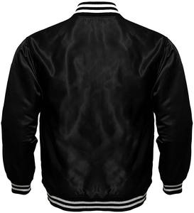 New Arrival Custom Men's Baseball <b>Quilted</b> Bomber Satin Varsity <b>Jackets</b> in All Colors - Product Image 6