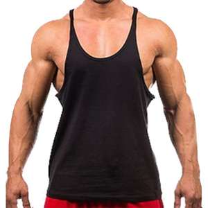 Débardeur d'été en coton pour homme, doux, respirant, confortable, sans manches, pour la gym, le fitness, décontracté, pour l'entraînement, fourniture d'usine - Product Image 3