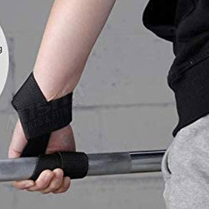 Good Quality Gym <b>Wrist</b> Straps Cotton <b>Weight</b> Lifting <b>Wrist</b> Strap Weightlifting Straps - Product Image 5
