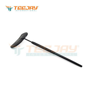 New Arrival Matte Black Powder Coated <b>Moon</b> cut Eyelash <b>Mirror</b> customized logo DHL FEDEX western union paypal - Product Image 2