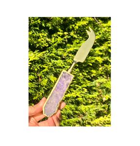 ขายร้อนคุณภาพสูงมีดเรซิ่นเนยอุปกรณ์ครัวชีสขนมมีดครัวทองเหลืองเนยสําหรับขาย - Product Image 5