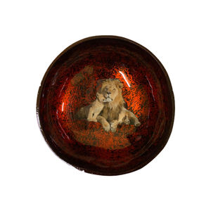 Meilleur choix Vietnam artisanat laque noix de coco bol ensemble ustensiles en gros - Product Image 6