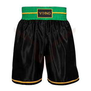 Customized Muay Thai Shorts Fighting Shorts Men's Kickboxing Boxing Shorts - Product Image 1