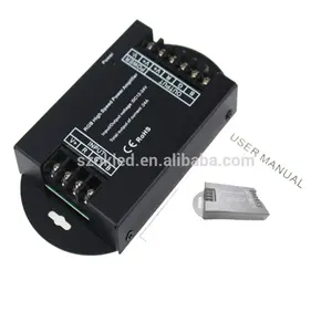 Amplificador de led rgb, 24a, alta velocidade, potência, led, amplificador, rgb, repetidor de tira, controlador de led