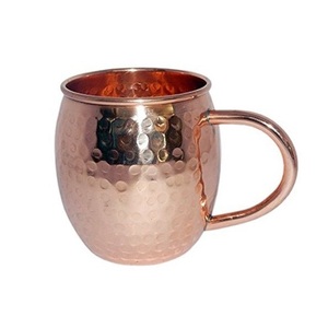 Best Selling Hammered Copper Mule Mug High Quality Ginger Beer Mugs Hot Seller Indian Manufacturer's Bulk Orders Mats & <b>Pads</b> - Product Image 5