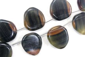 Meilleure Qualité Belle 1 Brin Naturel Fluorite Gemme Lisse Fantaisie Forme Briolette Perles Faire Pendentif Coloré - Product Image 6