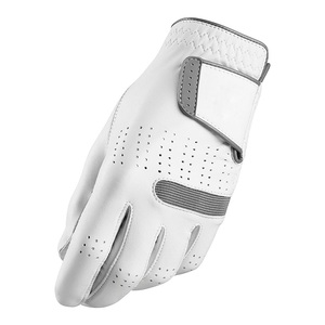 Grace White Gants de golf unisexes personnalisables en cuir souple pour hommes, paume personnalisée avec logo personnalisé, style XXXL, emballage à la main, salle de sport - Product Image 5