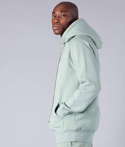 OEM Ensemble de pulls à capuche oversize noirs pour hommes 50% coton 50% polyester Sweat-shirt imprimé à manches longues pour vêtements d'hiver gratuit - Product Image 2