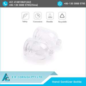 Cilindro de PET biodegradable directo de fábrica, desinfectante de manos y botella de loción de Gel para lavado de manos, botella de bomba de plástico - Product Image 3