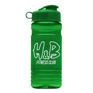 Tapa abatible de botella RPET de 20 oz fabricada en EE. UU. con su logotipo - Product Image 5