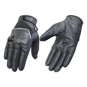 Guantes de Motocicleta de Cuero Personalizados, Talla Grande, Diseño Transpirable para Pilotos Profesionales - Product Image 2