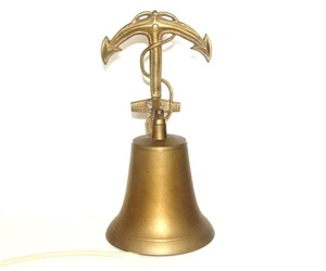 Campana de Metal artesanal para decoración del hogar, diseño de ancla hecho a mano de la mejor calidad, campana más vendida, nuevo estilo, Metal de moda en campana de latón fundido - Product Image 1