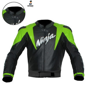 แจ็คเก็ตมอเตอร์ไซค์หนังคุณภาพสูงแบบกำหนดเองสำหรับนักแข่งรถมอเตอร์ไซค์ขายส่ง - Product Image 5