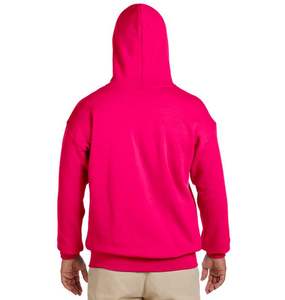Sudadera con capucha de lana de algodón 100% de mezcla pesada para hombre Sudadera/Sudadera con capucha de invierno con patrón de estampado unisex para adultos - Product Image 3