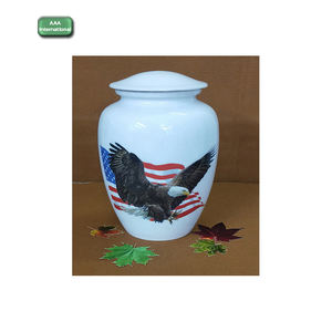 Urnas de Cremación Desechables para Adultos Sunshine Human, Estilo Americano, de Aluminio Ecológico, AAA Internacional, OEM Personalizado - Product Image 1
