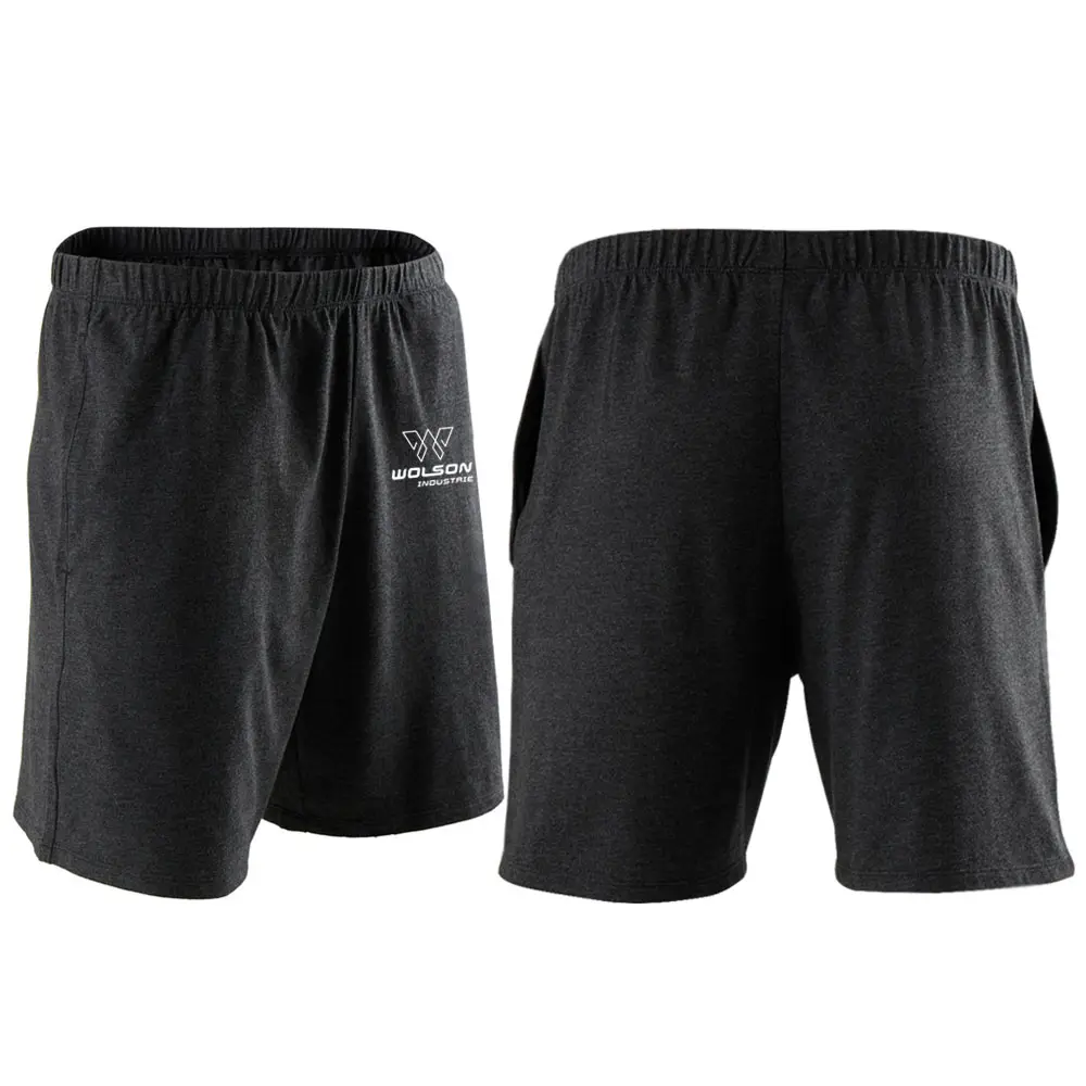 Pantalones cortos de gimnasio Unisex con logotipo personalizado, Shorts informales para gimnasio y Culturismo