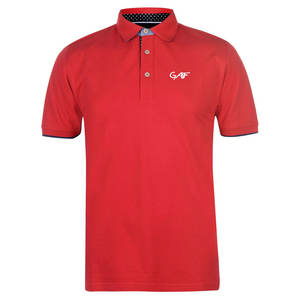 GAF alta calidad Hip Hop hombres gota hombro Polo camiseta Unisex en blanco logotipo personalizado suelta nueva moda Streetwear polos - Product Image 5