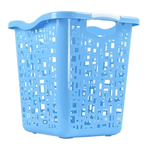 Made in Vietnam Products Laundry Basket Plastic with Handles Cheap Plastic basket with Handles Dirty Clothes Basket from Vietnam