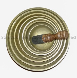 Juego de Cuencos Tibetanos de Bronce y Metal Pulido, 7 Notas, para Sanación con Sonido y Meditación, Hecho en Nepal, Más Vendido - Product Image 5