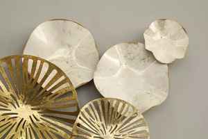 Beau design style américain tenture murale décor pour salon art arbre fer métal décoration articles - Product Image 4