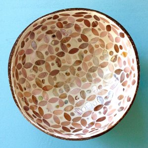 Natural Coconut <b>Shell</b> Bowl New Design <b>Ornament</b> Lacquered Coconut Bowls for Decor - Product Image 2