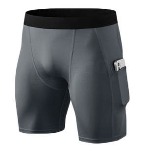 Short de Fitness pour hommes, vêtements d'exercices de Compression, nouveauté, - Product Image 3