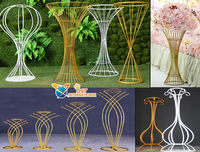 Support à fleurs en métal pour vélo, idéal pour mariages, événements et fêtes, taille et couleur personnalisables, design tendance, OEM disponible, expédition par voie maritime