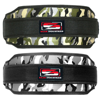 Ceinture de musculation de haute qualité en cuir de vachette et néoprène avec soutien dorsal antidérapant unisexe à prix abordable