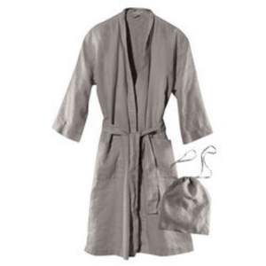 Peignoir en coton au toucher doux pour garçons - Product Image 2