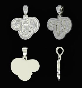 Collier Hip Hop pour hommes en gros collier pendentif brillant collier en forme de croix collier en diamant complet bijoux tendance - Product Image 2