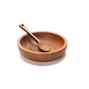 Améliorez votre cuisine avec une cuillère et un ensemble de bols en bois Mélange parfait de style, de fonctionnalité et d'élégance naturelle - Product Image 5